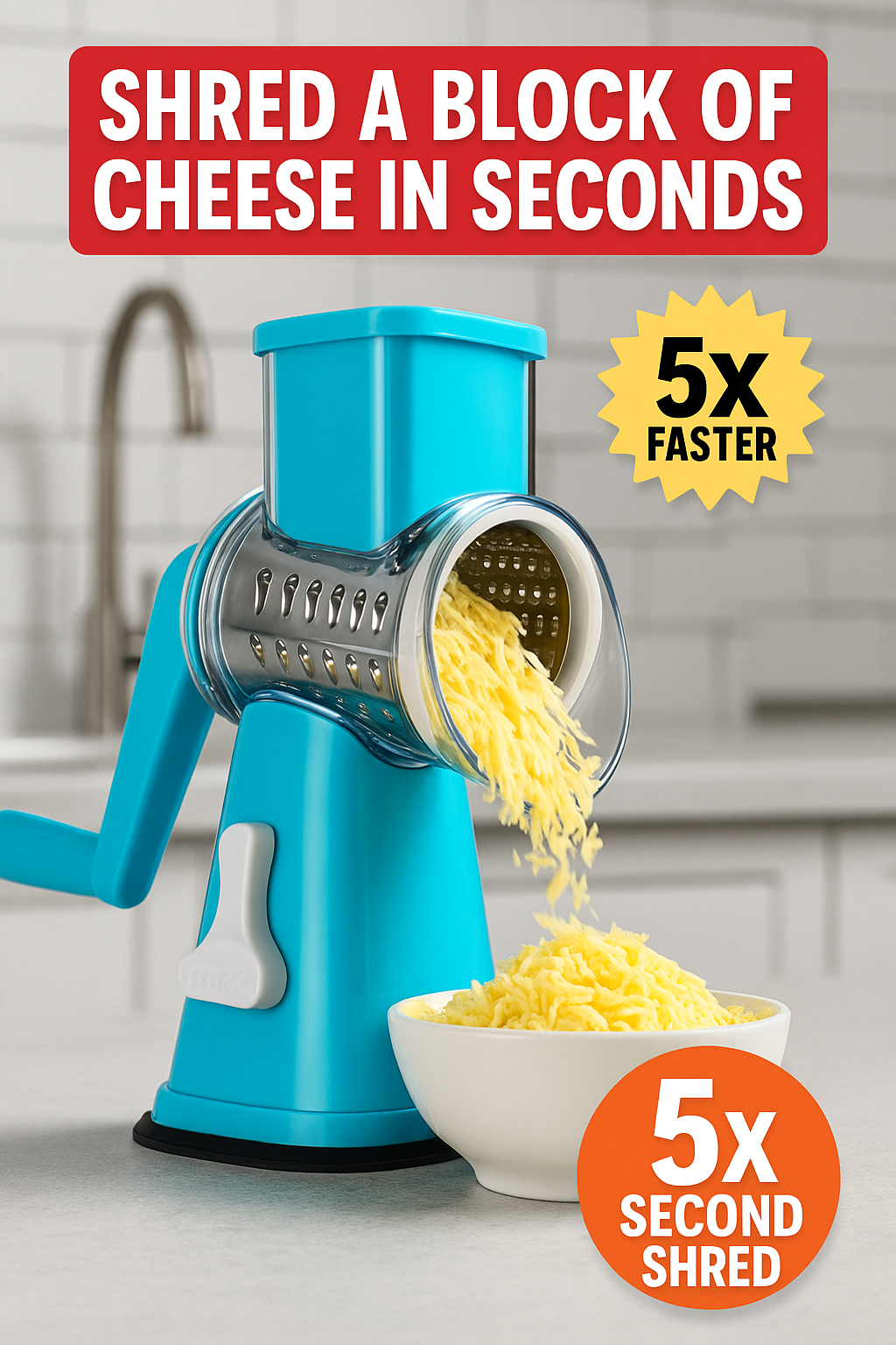 Rotary EZ Cheese Grater