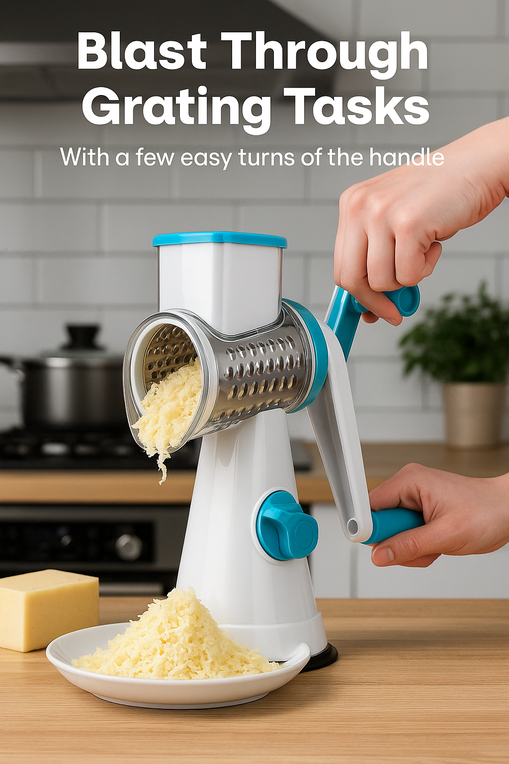 Rotary EZ Cheese Grater